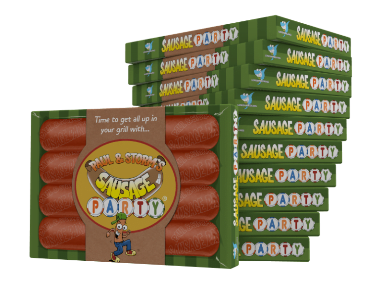Sausage Party Stacked Transparent Background